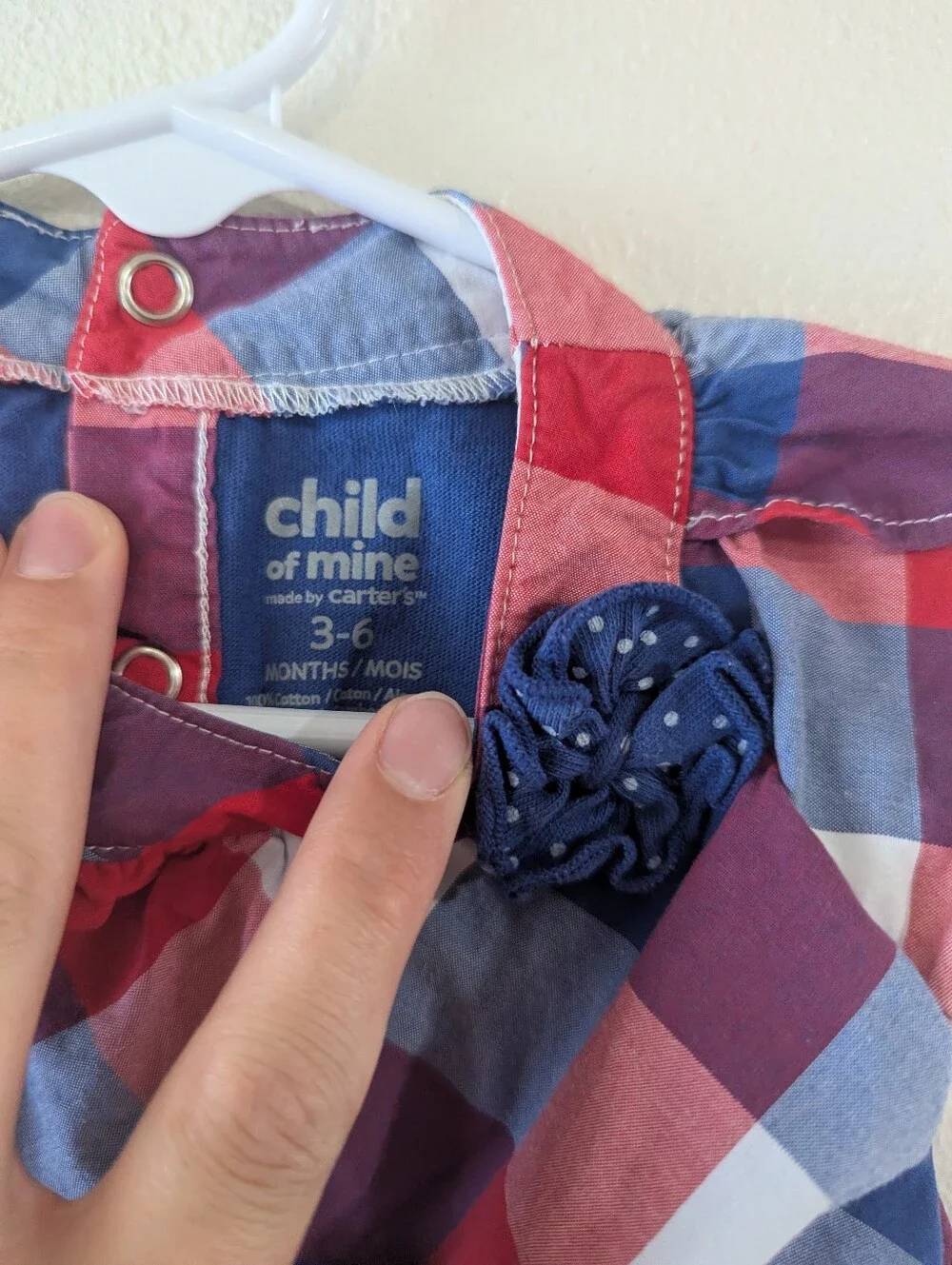 Plaid 4th Of July Outfit